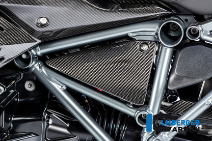 Ilmberger Carbon Frame Triangle Cover, Left Side for the BMW R 1250 R/RS/GS/GS Adventure 2019