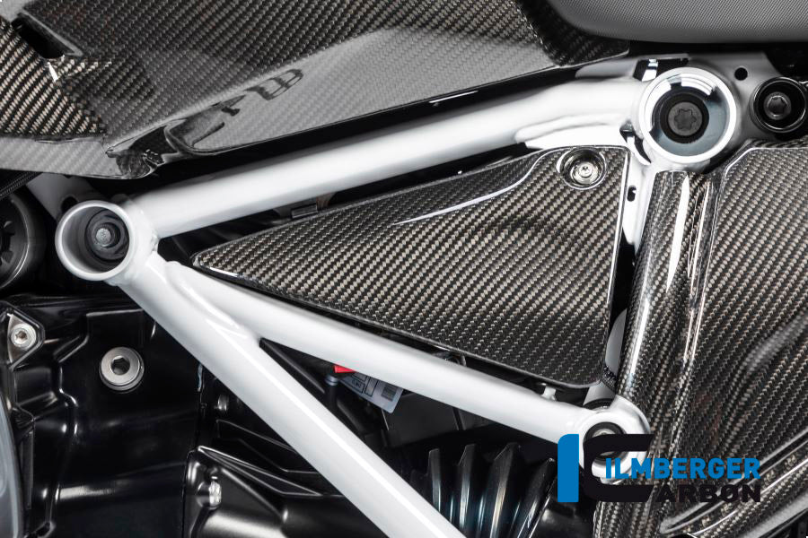 Ilmberger Carbon Frame Triangle Cover, Left Side for the BMW R 1250 R/RS/GS/GS Adventure 2019