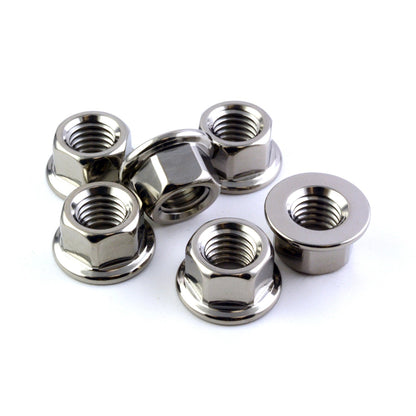 R&G Racing Titanium Sprocket Nut (RGN05) M12X1.5 - 6 pack