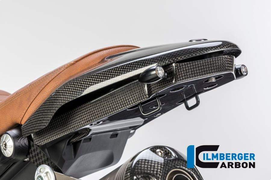 Ilmberger Carbon Rear Undertray (without Number Plate Holder) for the BMW R Nine T Racer '14-17, R Nine T Scrambler 2016