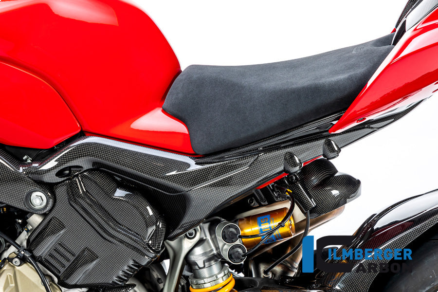Ilmberger Carbon Subframe Cover Left, for the Ducati Streetfighter V4 '20-23