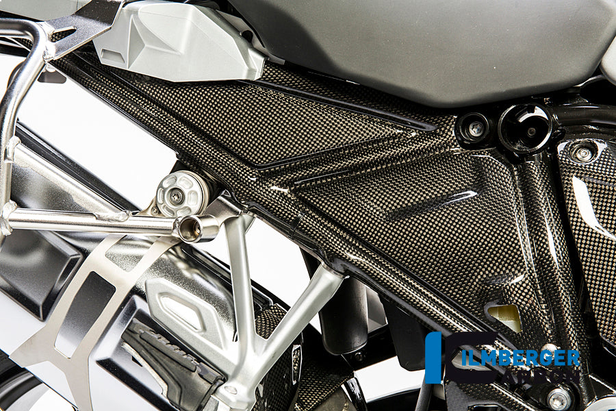 Ilmberger Carbon Rear Frame Cover, Right Carbon for the BMW R 1200 GS '13-17, R 1200 GS Adventure 2014