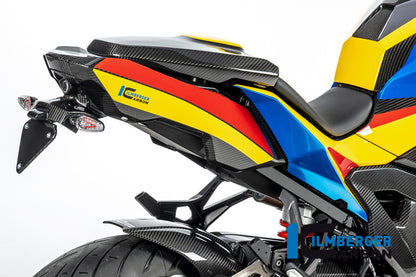 Ilmberger Carbon Subframe Cover Right Side (closed version for use without case holders) for the BMW S 1000 XR 2020-2023