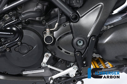 Ilmberger Carbon Front Sprocket Cover Carbon for the Ducati Diavel 2011 - 2014