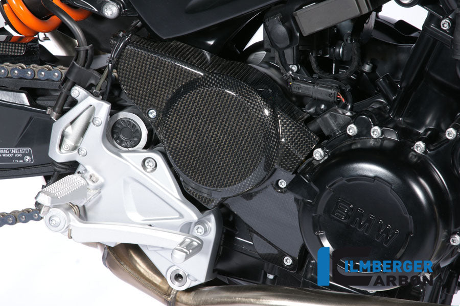 Ilmberger Carbon Cam Belt Cover, Carbon for the BMW F800 R '09-14, F800 S/ST '06-24, F800 GT '12-24