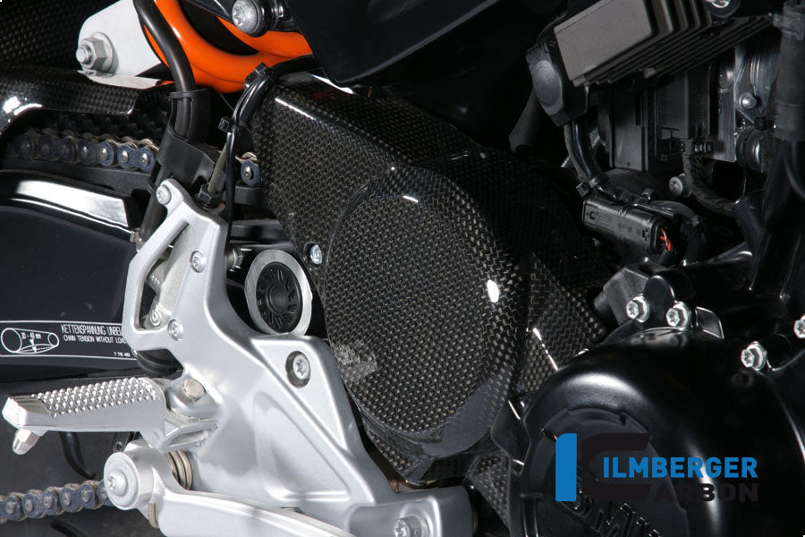 Ilmberger Carbon Cam Belt Cover, Carbon for the BMW F800 R '09-14, F800 S/ST '06-24, F800 GT '12-24