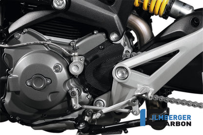 Ilmberger Carbon Front Sprocket Cover for the Ducati Monster 696 '08-09, Monster 796 '10-25, Monster 1100 '07-19