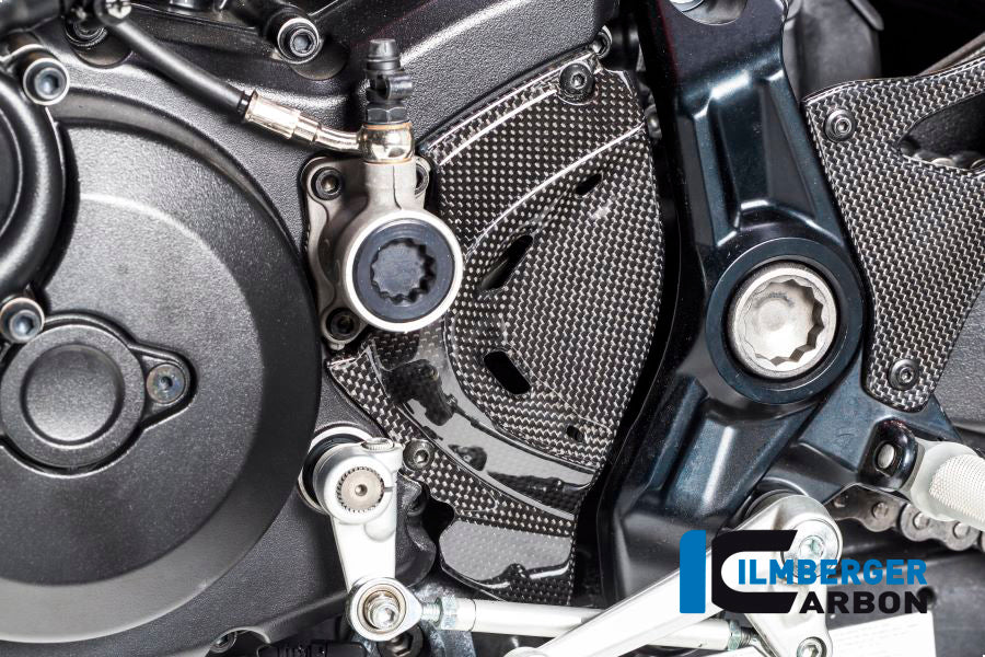 Ilmberger Carbon Front Sprocket Cover M for the Ducati Monster 1200 / 1200 S/R '14-16