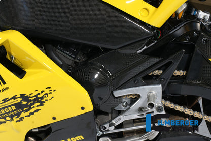 Ilmberger Carbon Pulley Cover Carbon for the Buell XB9 SX '06-11, 1125R/CR '08-11