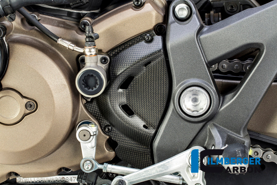 Ilmberger Carbon Front Sprocket Cover M for the Ducati Monster 1200 / 1200 S/R '14-16