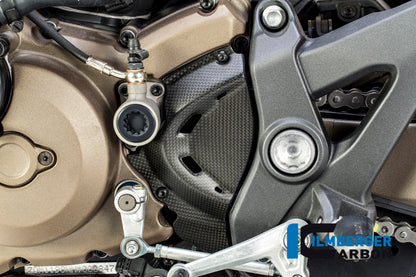 Ilmberger Carbon Front Sprocket Cover M for the Ducati Monster 1200 / 1200 S/R '14-16