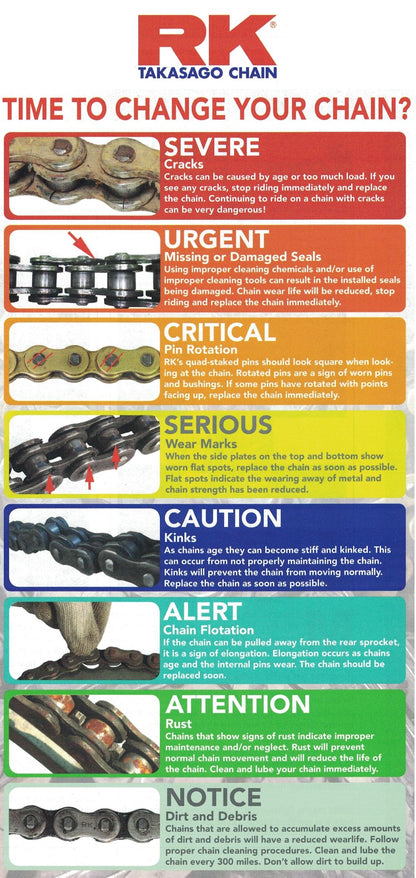 Regina GPZ HIgh Performance Chain (520 Pitch, 120 Link)