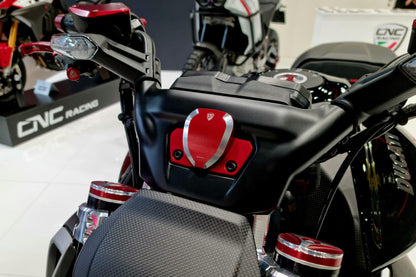 CNC Racing Handlebar Clamp Cover for the Ducati Diavel V4
