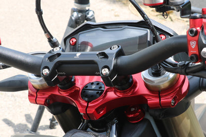 CNC Racing Handlebar Lower Clamps for the Ducati Hypermotard 698 Mono