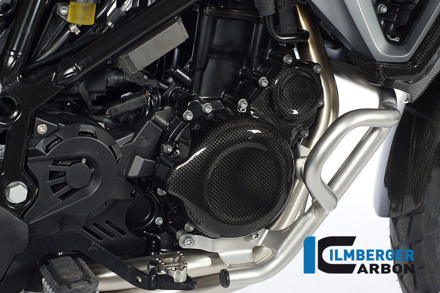 Ilmberger Carbon Engine Cover (Right), Carbon for the BMW F700 GS / F800 GS / F800 GS Adventure '13-24 / Husqvarna Nuda 900 / Nuda 900 R '12-14