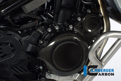 Ilmberger Carbon Engine Cover (Right), Carbon for the BMW F700 GS / F800 GS / F800 GS Adventure '13-24 / Husqvarna Nuda 900 / Nuda 900 R '12-14