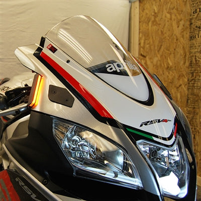 New Rage Cycles (NRC) Aprilia RSV4 RR / RF Front Turn signal Kit & Mirror Block offs (15-20)
