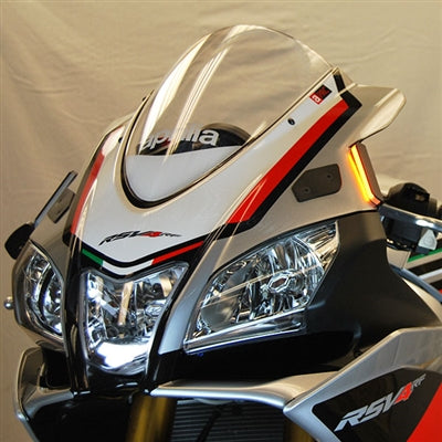 New Rage Cycles (NRC) Aprilia RSV4 RR / RF Front Turn signal Kit & Mirror Block offs (15-20)