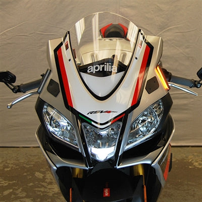 New Rage Cycles (NRC) Aprilia RSV4 RR / RF Front Turn signal Kit & Mirror Block offs (15-20)