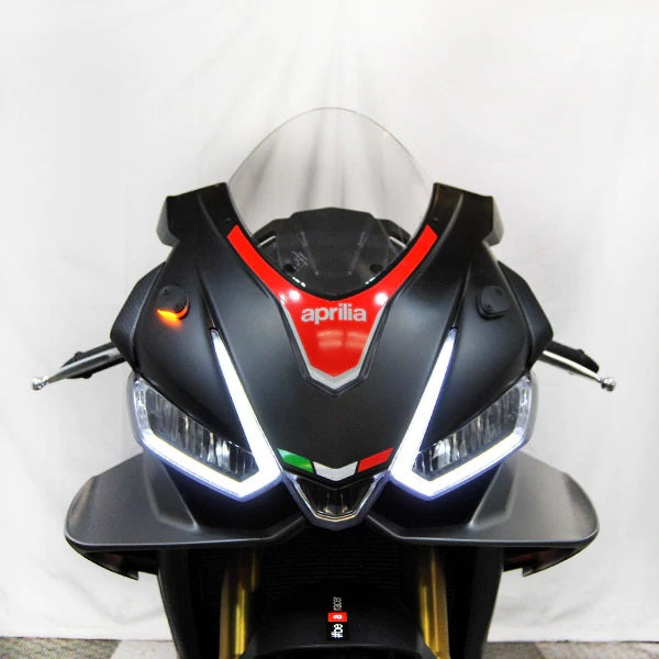 New Rage Cycles (NRC) Aprilia RSV4 1100 Front Turn signal Mirror Block offs (2021+)
