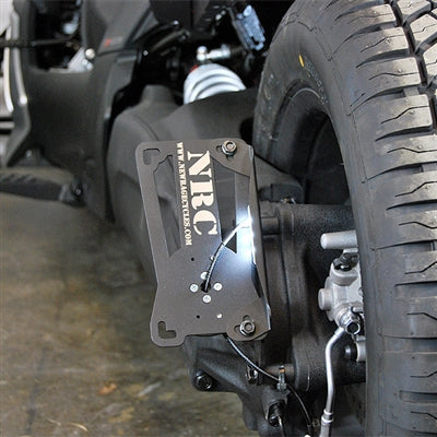 New Rage Cycles (NRC) Can Am Ryker Side Mount 2 Position Fender Eliminator