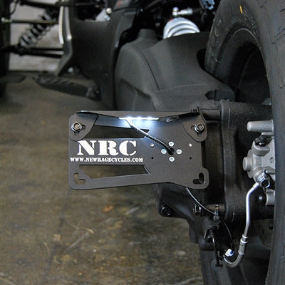 New Rage Cycles (NRC) Can Am Ryker Side Mount 2 Position Fender Eliminator