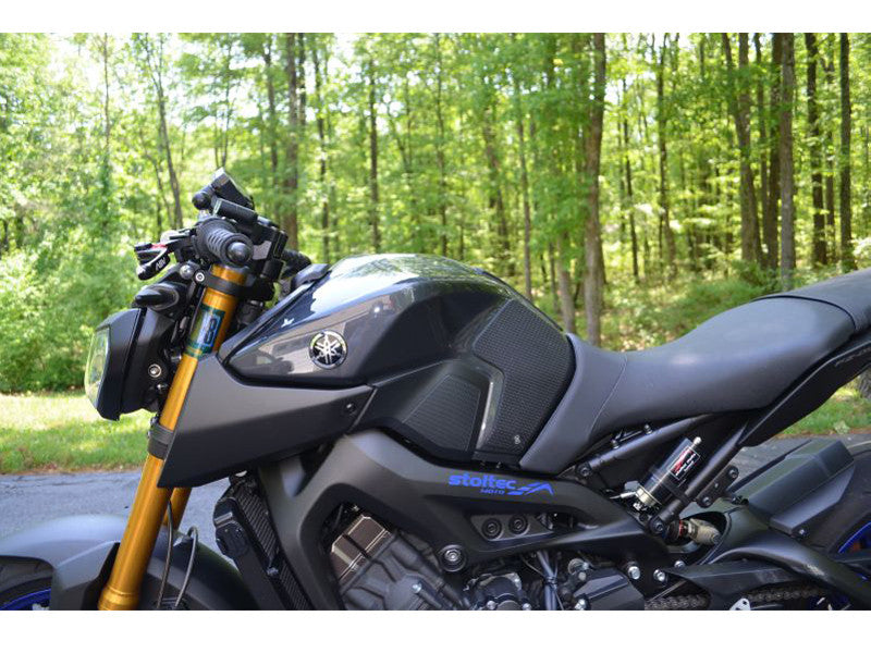 WOODCRAFT Yamaha FZ-09 (MT09) (14-17) / XSR900 (16-21) Clipon Riser Adapter Plate Kit W/ Bars