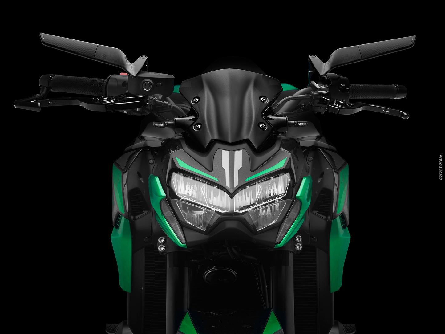 Rizoma Naked Bike Mount kit for Stealth Mirrors BSN908B