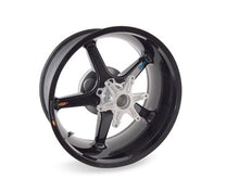 BST Twin TEK 5 Spoke Carbon Fiber Rear Wheel for the Triumph Rocket III (2014+) w/ABS - Includes Carrier - 8.5 x 18