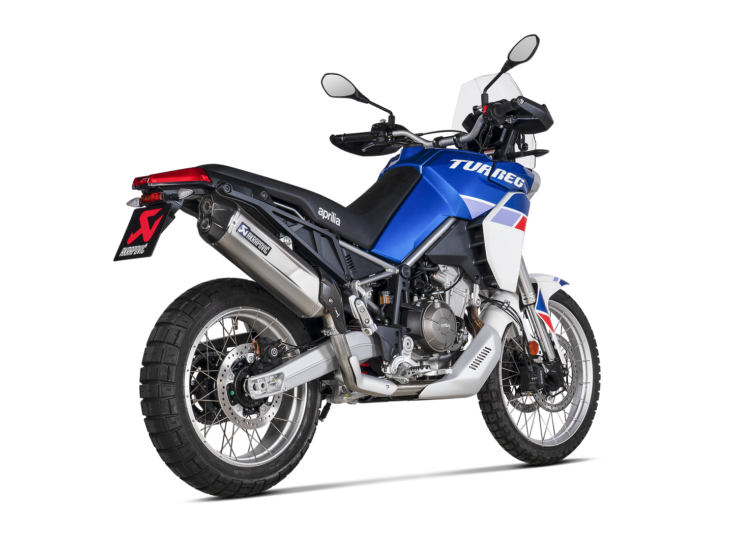 Akrapovic Stainless Steel Exhaust Header for the Aprilia Tuareg 660