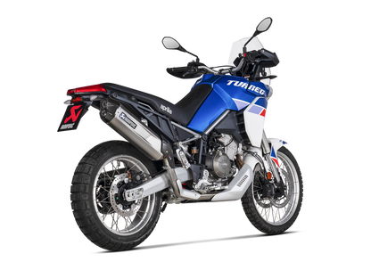 Akrapovic Stainless Steel Exhaust Header for the Aprilia Tuareg 660