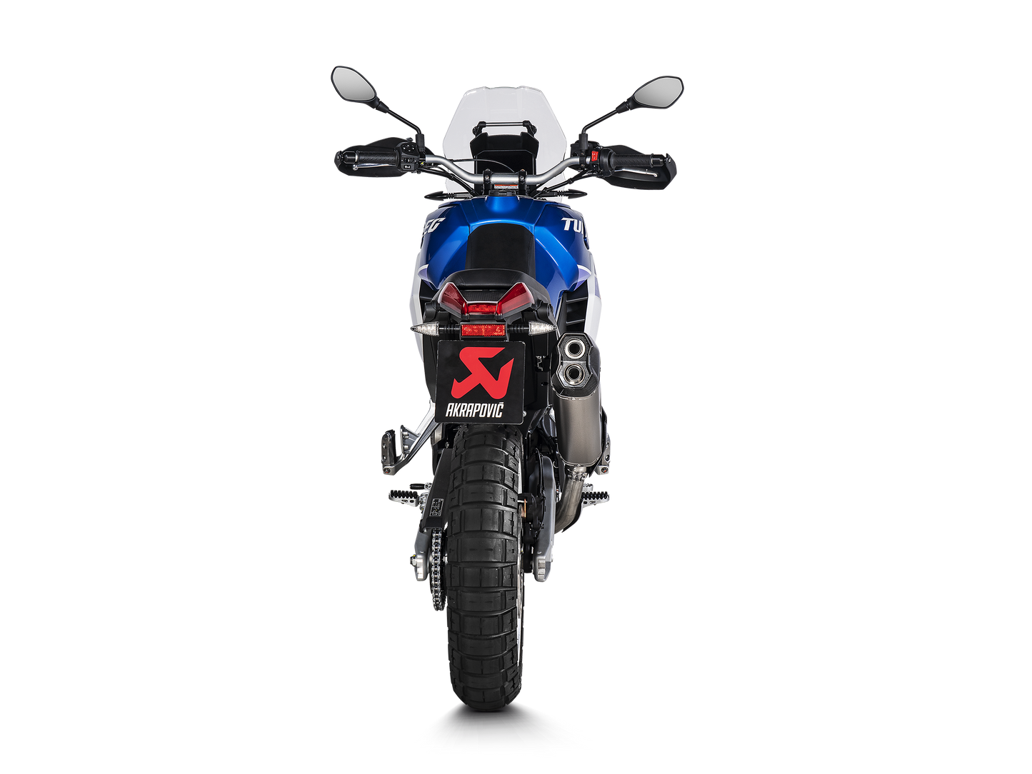 Akrapovic Stainless Steel Exhaust Header for the Aprilia Tuareg 660
