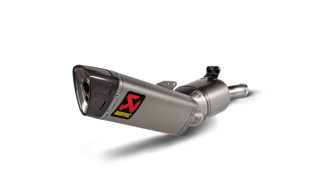 Akrapovic Titanium Slip-on Exhaust for BMW F 900 R / XR (ECE)