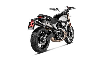 Akrapovic Dual Titanium GP Slip-On Exhaust Ducati Scrambler 1100