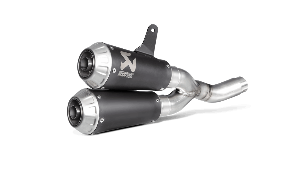 Akrapovic Black Titanium GP Slip-On Exhaust Ducati Scrambler / Monster 797