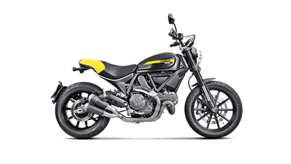 Akrapovic Black Titanium GP Slip-On Exhaust Ducati Scrambler / Monster 797