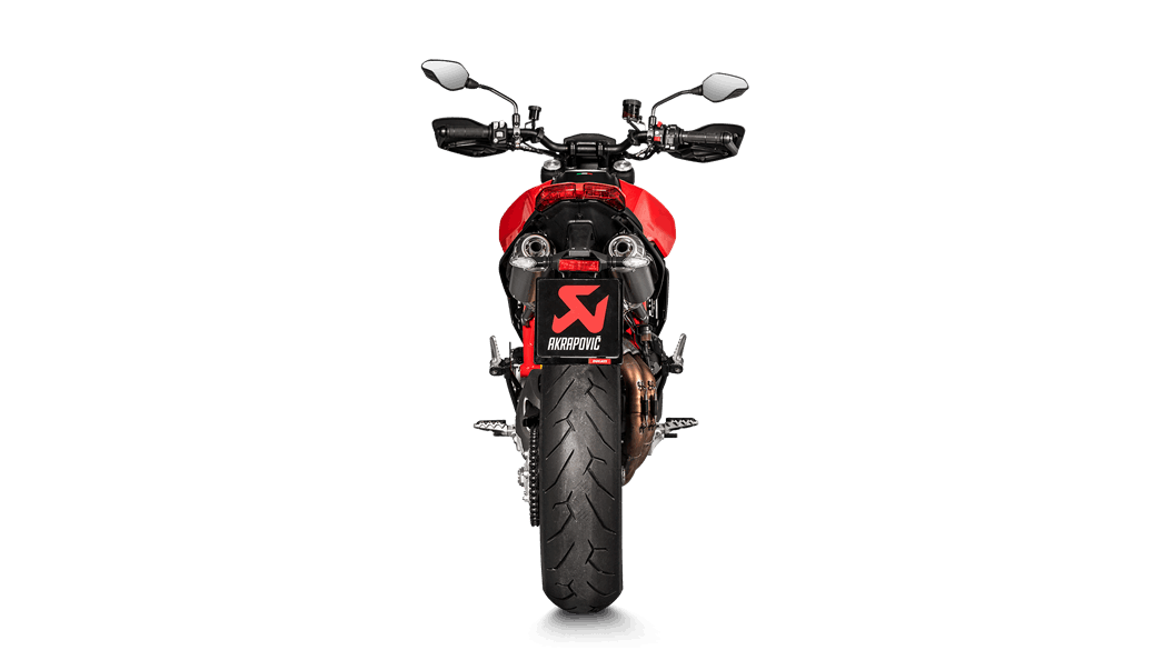 Akrapovic Dual Slip-On Exhaust Ducati Hypermotard 950
