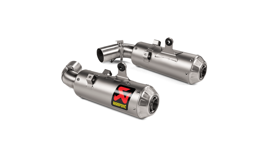 Akrapovic Dual Slip-On Exhaust Ducati Hypermotard 950
