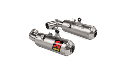 Akrapovic Dual Slip-On Exhaust Ducati Hypermotard 950