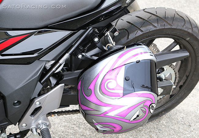 Sato Racing Helmet Lock for Suzuki GSX-S750 (2015+) & GSX250R (2017+)