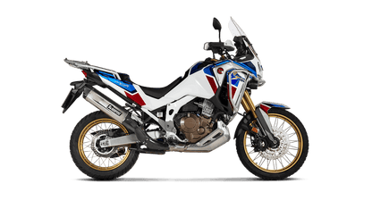 Akrapovic Slip-On Exhaust Honda Africa Twin / Adventure Sports 1100 (CRF1100L) (20-23)