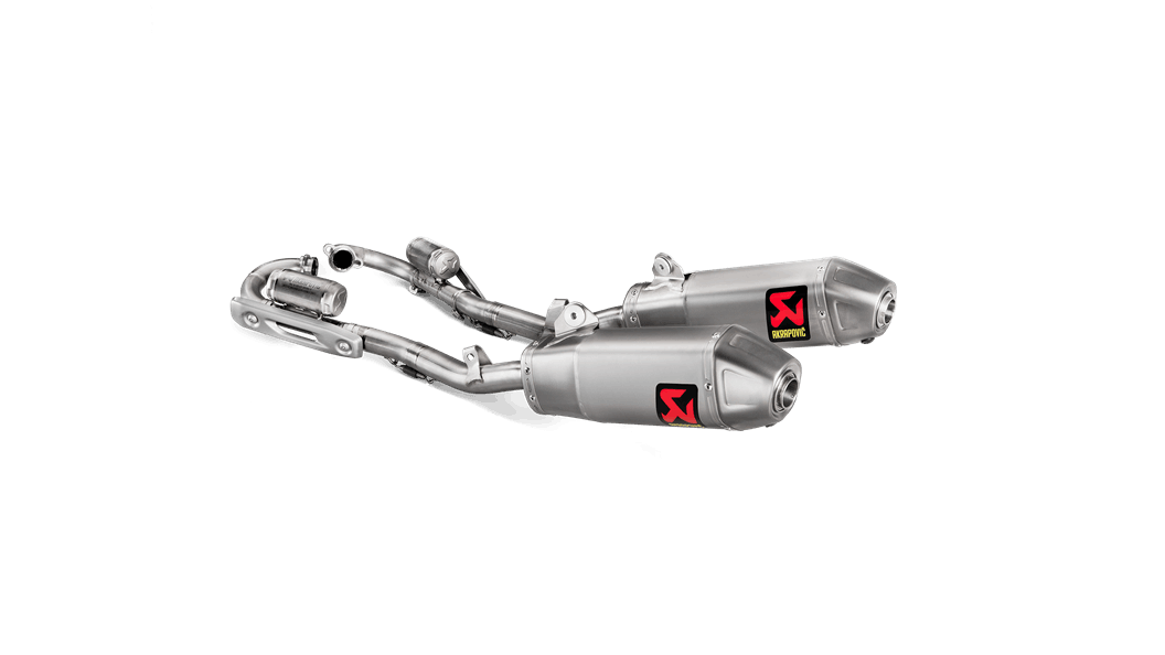 Akrapovic Full Dual Exhaust System Honda CRF250R / CRF250RX 2018+