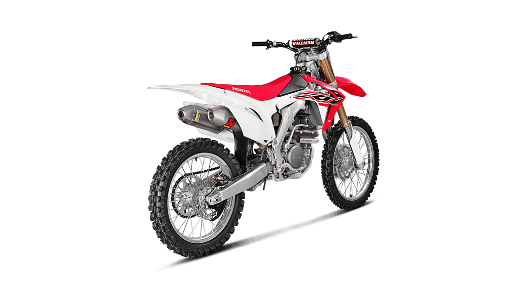 Akrapovic Full Dual Exhaust System Honda CRF250R / CRF250RX 2018+