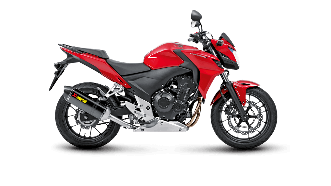 Akrapovic Slip-On Exhaust Honda CB500F / CB500X / CBR500R / CB500R / CB400 / CBR400F