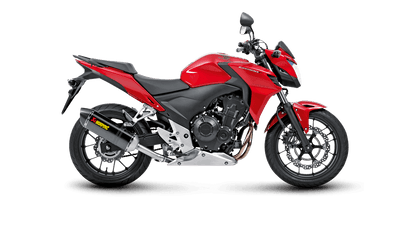 Akrapovic Slip-On Exhaust Honda CB500F / CB500X / CBR500R / CB500R / CB400 / CBR400F