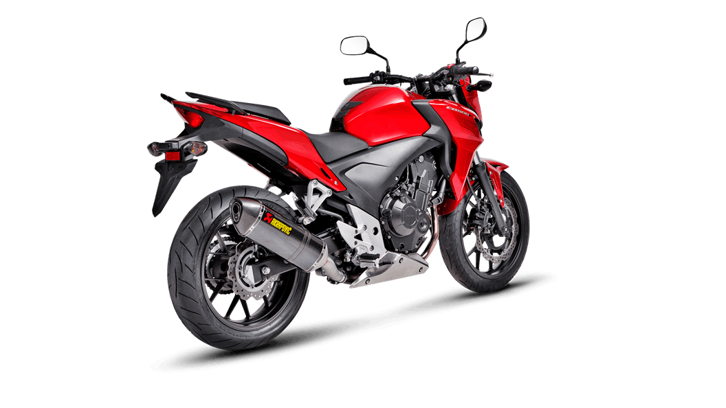 Akrapovic Slip-On Exhaust Honda CB500F / CB500X / CBR500R / CB500R / CB400 / CBR400F