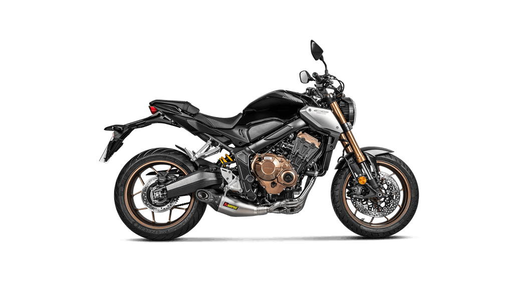 Akrapovic Racing Exhaust System Honda CB650R (2019+) and CBR650F / CB650F (14-18)