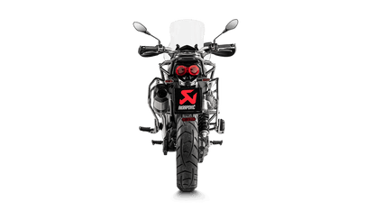 Akrapovic Titanium Slip-on Exhaust System for Moto Guzzi V85 TT (2021+)