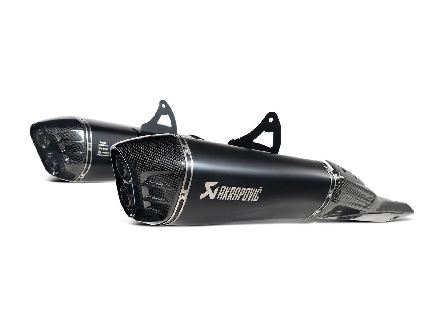 Akrapovic Homologated Dual Slip-On Exhaust System Suzuki Hayabusa GSX-1300R (2022+)