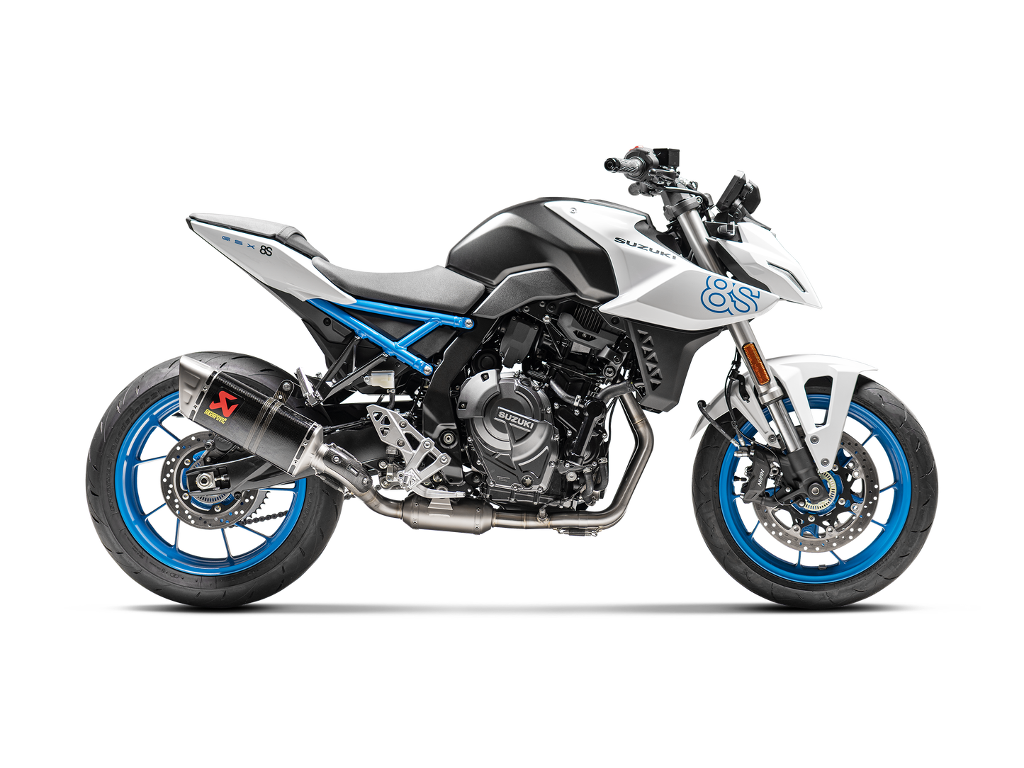 Akrapovic Racing Full Exhaust System Suzuki GSX-8S / GSX-8R (2023+)